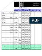 13-04-1438 Daily Schedule