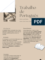 Trabalho de Português