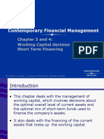 Chapter 5 Working Capital and Short Term Fianancing