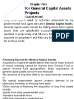 Accounting For General Capital Assets and Capital Projects: Chapter Five