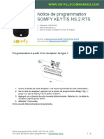 Notice Somfy Keytis Ns 2 Rts