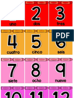 Recta Numérica 1 Al 30. PreescoMAT