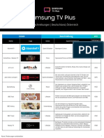 Samsung TVP DE-AT Channel Descriptions DE