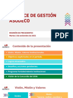 Balance de Gestión - Reunión de Presidentes (02-11-2021)