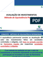 Avaliação de Investimentos - MEP