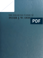 Collected Papers - Debye, Peter J. W. (Peter Josef