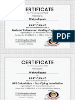 All Certificate