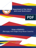 DILG Roles of The BADAC