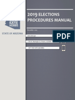 2019 Elections Procedures Manual Approved