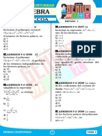 Repaso I: Factores y polinomios