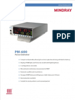 PM-600 Pulse Oximeter
