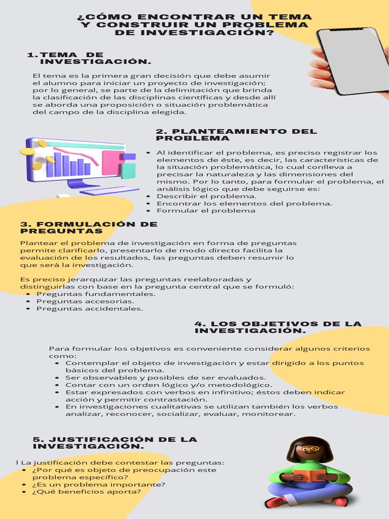 ¿CÓMO Encontrar Un Tema y Construir Un Problema de Investigación | PDF ...