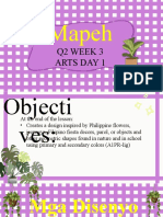 Q2-Week3-Mapeh - (Arts Day 1-5)