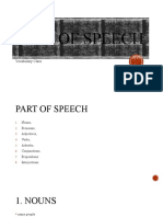 Part of Speech