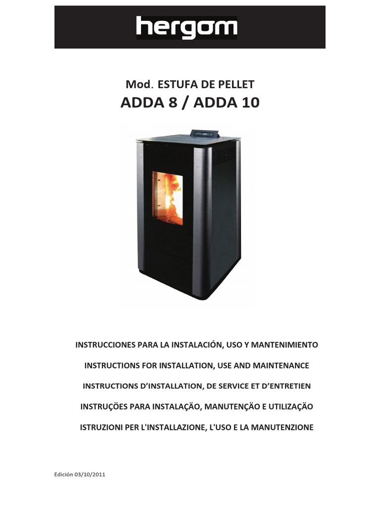 Libro de Instrucciones ADDA 8 Y 10 | PDF | Manufactured Goods
