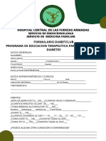 Formulario Diabetclub 2022