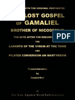 The LOST GOSPEL of GAMALIEL