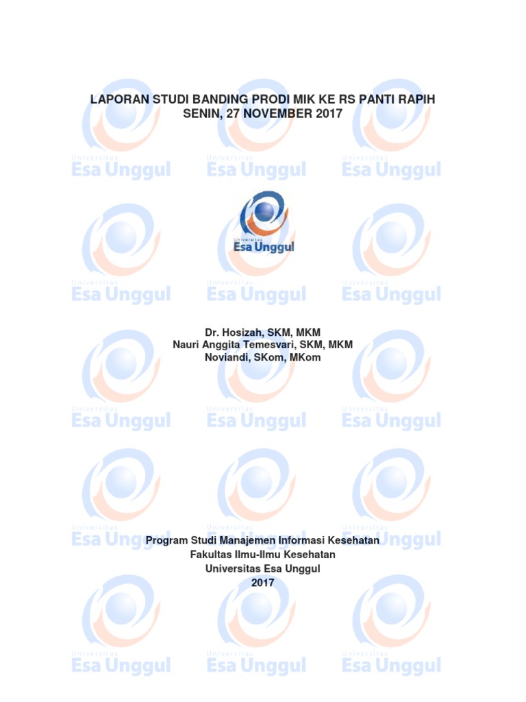 Studi Banding RKE di RS Panti Rapih | PDF | Pengembangan Diri