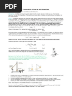 Ballistic Pendulum - Momentum and Energy Conservation