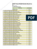 F KD Peng Bahasa Inggris Kelas VIII A