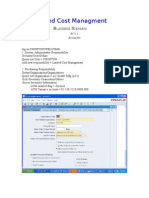 Landed Cost Management Blackbox Scenario