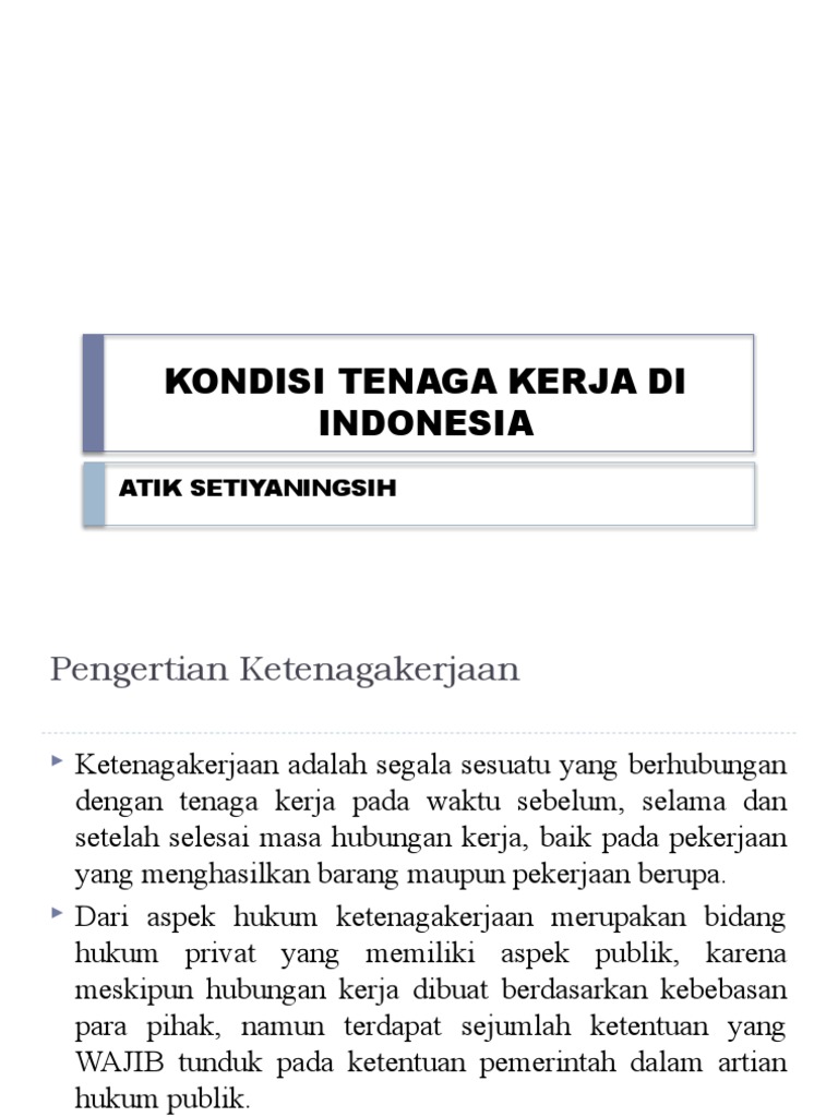 Minimnya lapangan kerja di Indonesia