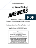 Fitzroy Word Skills 1: Reading, Spelling, Comprehension and Grammar