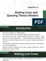 QM For Business LECTURE NOTE Chapter 13 Waiting Line and Queuing Theory Models