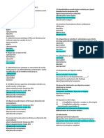 Preguntas Del 1er Parcial de Farmacología 2