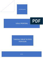 Format Laporan Penjualan & Keuangan