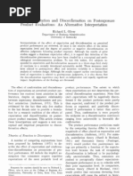 Download Effect of Expectation and Dis Confirmation on Post Exposure Product Evaluations an Alternative Interpretation by Boy Ra SN61634536 doc pdf