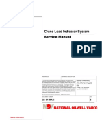 Crane Load Indicator System: Service Manual