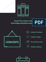 Green Line Science and Technology Education Teaching