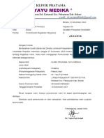 Surat Permohonan Registrasi Klinik