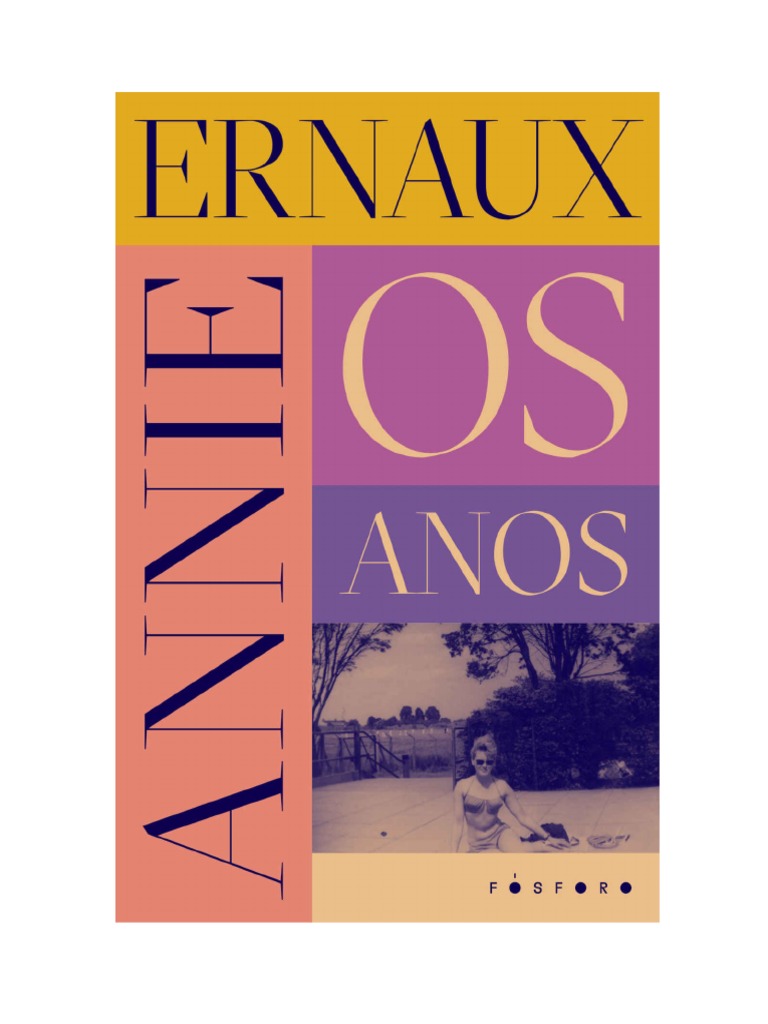 Os Anos (Annie Ernaux) PDF Livros Paris