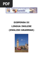 Lingua Inglese - Grammatica