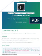 Kubernetes Cheatsheet