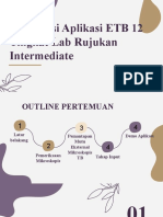 Sosialisasi Mesra Aplikasi Etbc 12 LRI