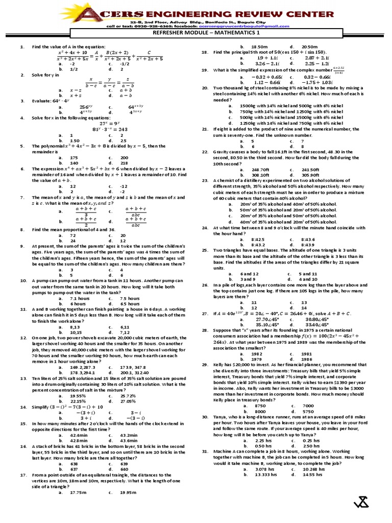 Understanding mathematics an in depth review of key concepts covered