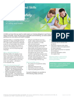 Working Safely Fact Sheet