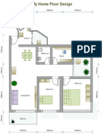 2 Bed Floor Plan