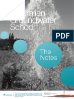 Groundwater School Notes