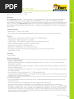 Dr. Fixit Wonderproof 100 Waterproofing Guide | PDF | Concrete | Coating