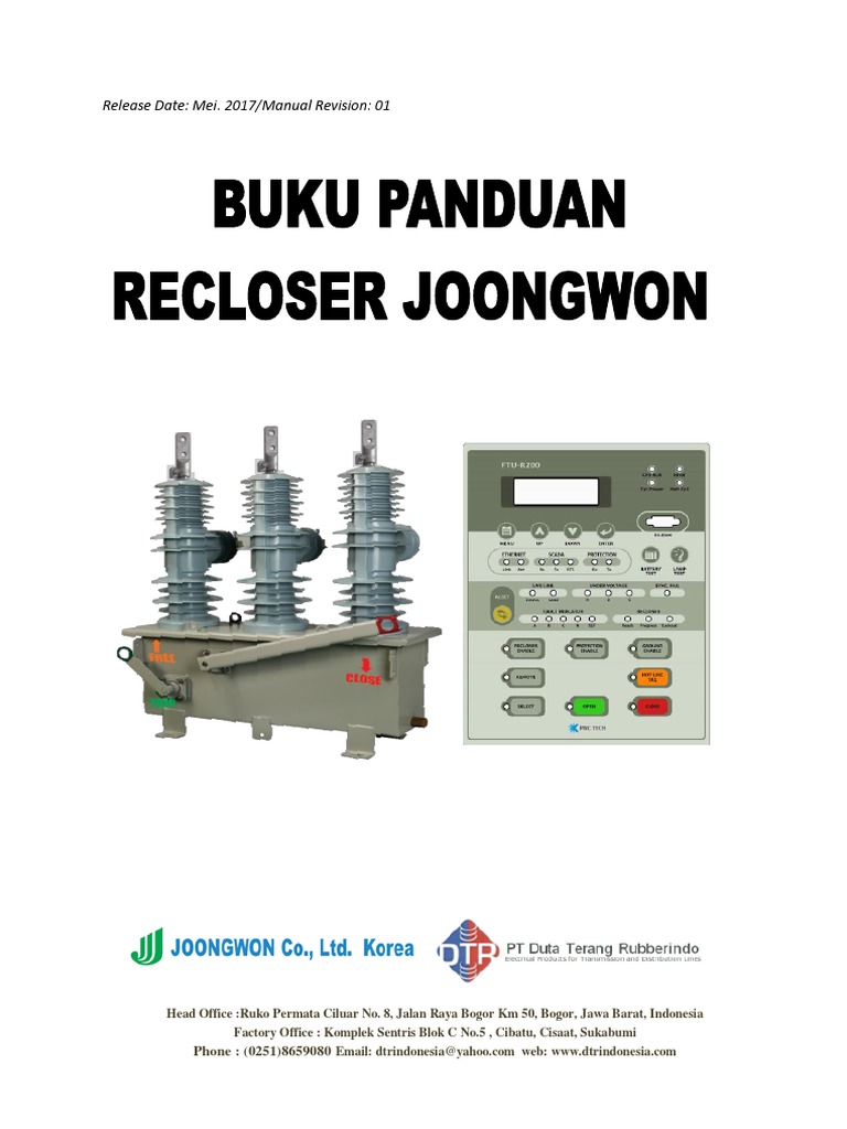 Panduan Pemasangan dan Setting Recloser | PDF | Griya & Taman | Komputer
