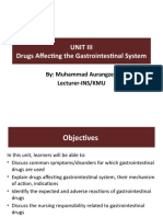 UNIT III Gastrointestinal Drugs