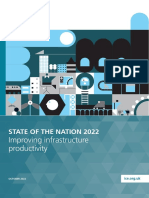 Improving infrastructure productivity: State of the Nation 2022