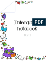 Interactive Notebook p1 Color