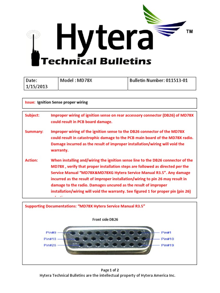 WF - MD-78x Ignition Sense Documentation | PDF | Electrical