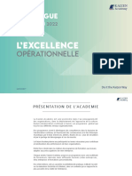 Catalogue Kaizen Excellence Operationnelle - 2022 - Latest