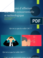 Sensibilisation À La Veille Technologique